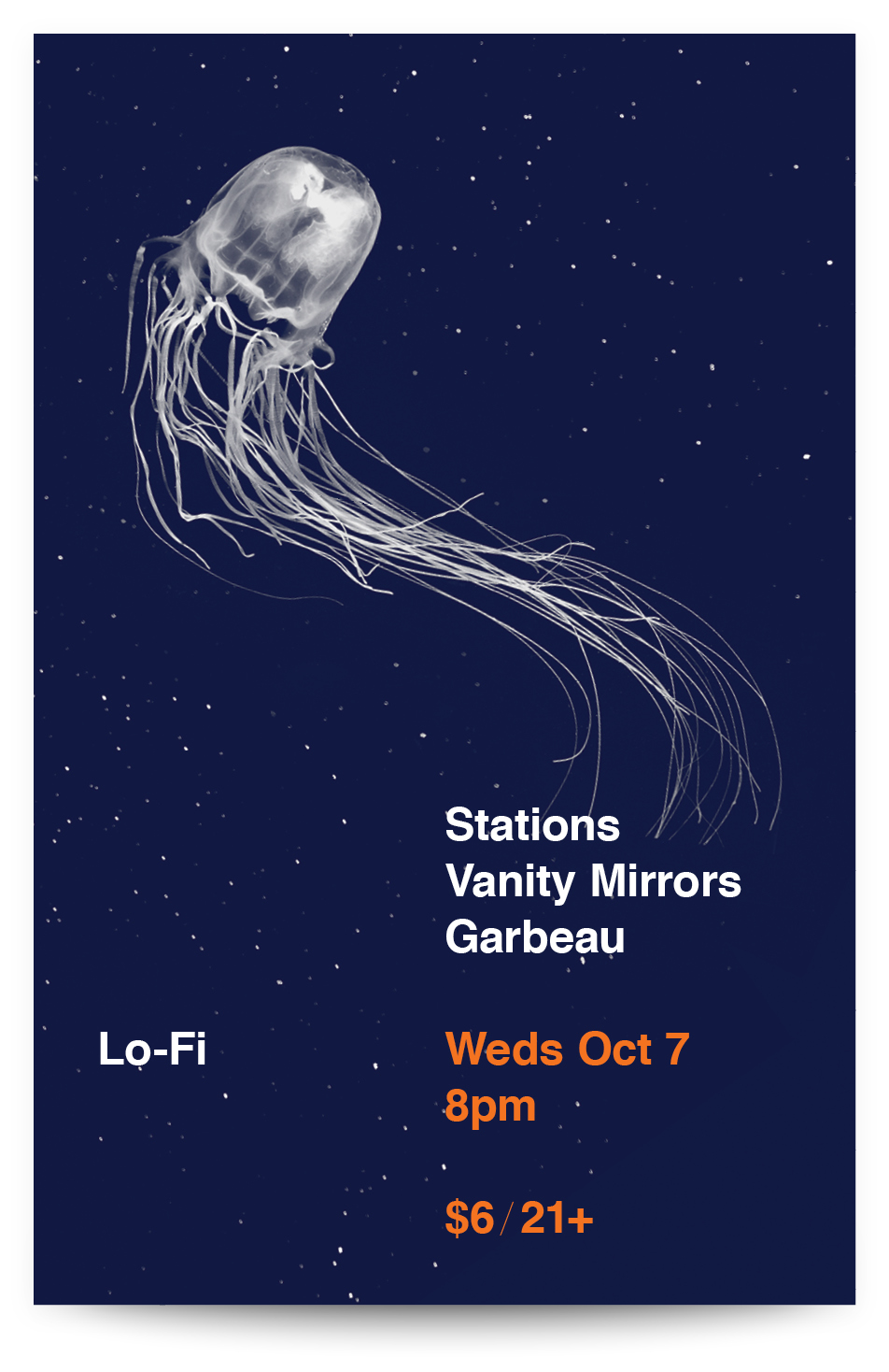 Stations band poster